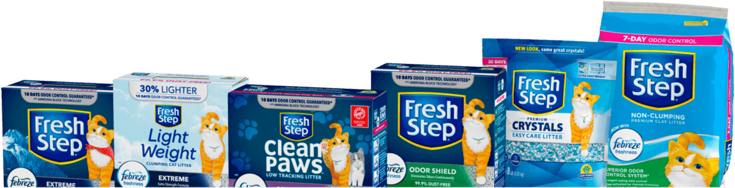 Fresh Step® | Cat Litter That Stops Odor